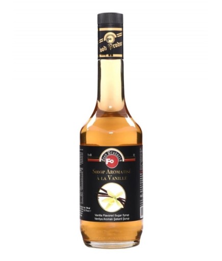 Vanilya Aromalı Şurup-Şekerli 700 ml