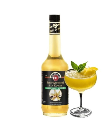 Vanilya Aromalı Şurup (Şekersiz )700 ml