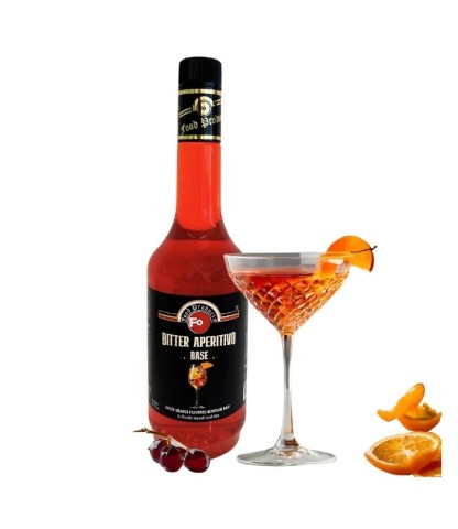  Acı Portakal Aromalı İçecek Bazı (Aperol ) Bitter Aperitivo 700 ml (BAZ)