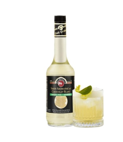 Şekersiz Beyaz Çikolata Aromalı Şurup 700 ml 