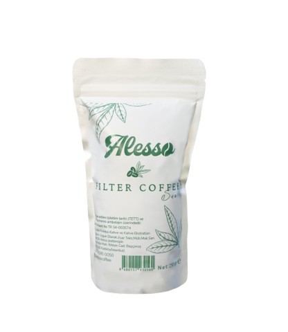 Yöresel Alesso Filtre Kahve Çeşitleri - 250 Gr